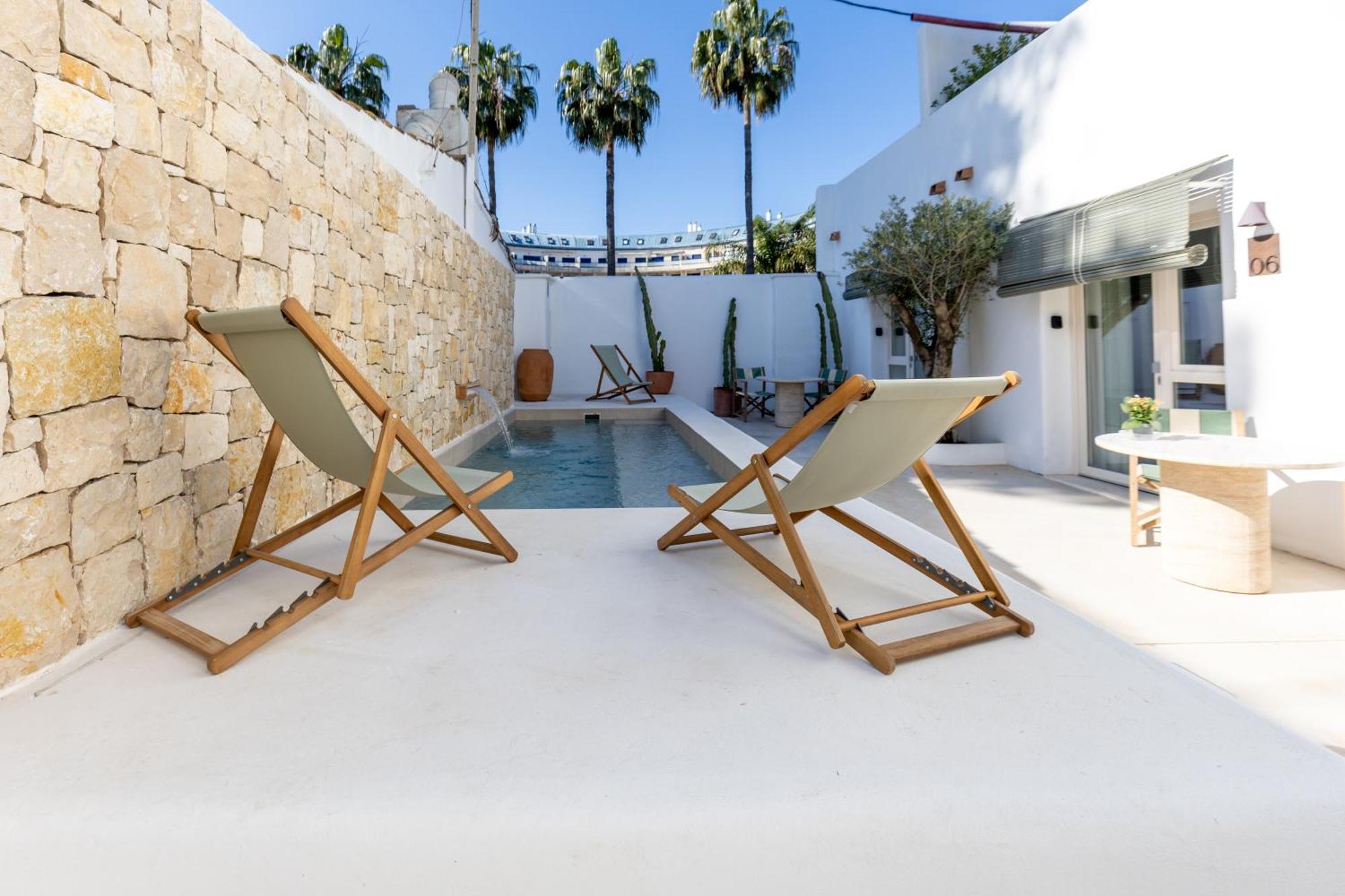 Apartamento con vistas y balcón